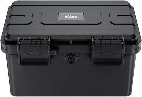 KIWIFOTOS 24 21700/20700 IP67 Slots Battery Storage Case Waterproof Hard Case Batteries Caddy Organizer Holder