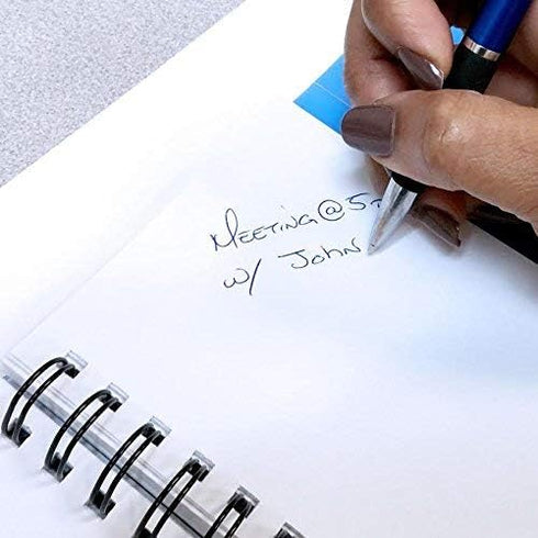 SyPen 5-Pack 2-in-1 Twist Action Metallic Capacitive Stylus with Comfort Grip Ball Point Black Ink Pen