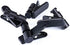 Headset Wire Clip for Earphone, 2 Pcs Black Clips to Fix Cable on Clothes for Most Headset Wires