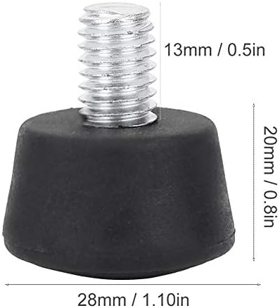 Monopod Foot Pad, 1/4inch or 3/8 inch Universal Anti-Slip Rubber Pad for Tripod Photography Accessories
