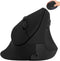 Wireless Ergonomic Vertical Mouse for Large Hands, Rechargeable Big Quiet Silent Ergo Blue LED Light, 3600DPI for PC