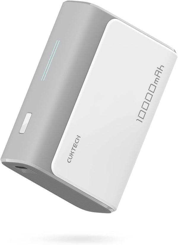30W Mini Power Bank, 10,000mAh Portable Charger with Dual-Charging Ports, Compatible with iPhone 15/14 Series