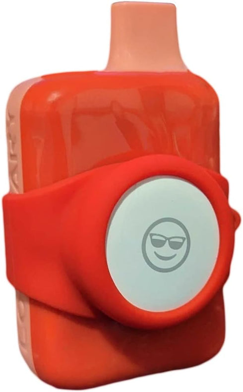 Silicone Band for AirTag and Tile Sticker - Pink