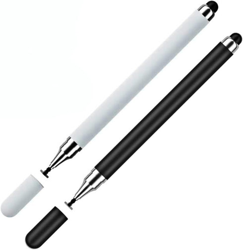 Stylus Pens for Touch Screens, 2-in-1 High-Sensitivity Stylus for iPad, Compatible with All Common Touch Screen Devices