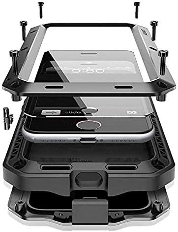 Marrkey 360 Full Body Protective Case for iPhone 7/8/SE - Heavy Duty Shockproof Tough Armor with Silicone Screen