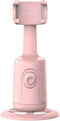 Auto Face Tracking Tripod - 360° Rotation Phone Holder for Vlogs, Live Streaming, No App Required, Pink