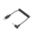 comica CVM-D-UC II 3.5mm TRS to USB-C Audio Adapter Cable for All Microphones with 3.5mm(TRS) Audio Output Plug