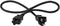 3ft 18 AWG 3 Prong Universal Power Cord (NEMA 5-15P to IEC320 C5)