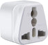TEWOXIN 10PCS Plug,3-Prong 5-15P,10A/250V UK/AU to USA Travel Adapter Grounded NEMA Power Converter