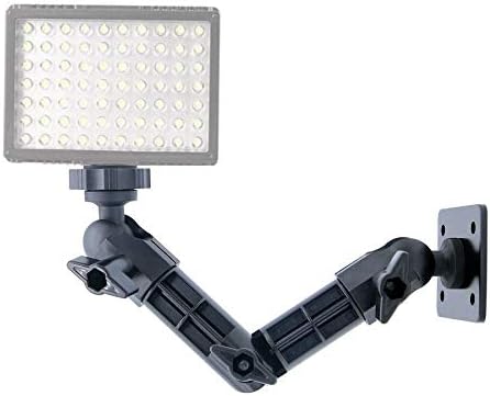 9 Inch Articulating Magic Arm Wall Mount Holder Stand for Camera LED Light and Video Lamp