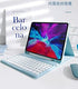Keyboard Case for iPad Mini 5/4 with Mouse & Pencil Holder, Bluetooth, Pink