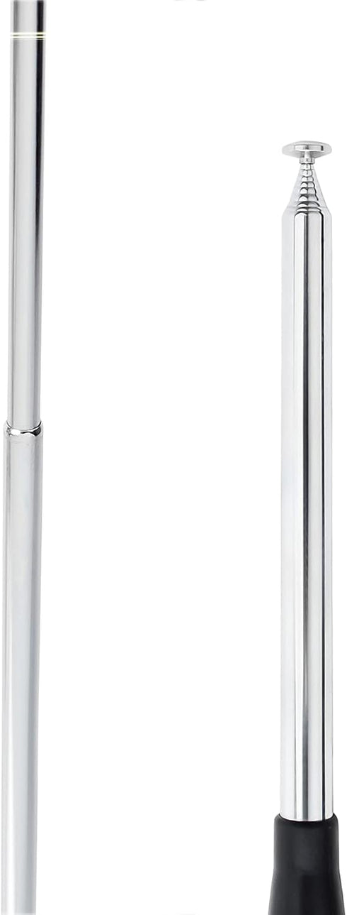 HYS 27Mhz 9-Inch 51-inch Radio(27Mhz) Antenna to Telescopic/Rod HT Antennas for CB Handheld/Portable Radio with BNC