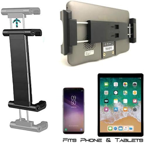 Lycan Series Tablet Smartphone Holder with 1" Rubber Coating Ball for iPad Pro, iPhone, Galaxy Tab
