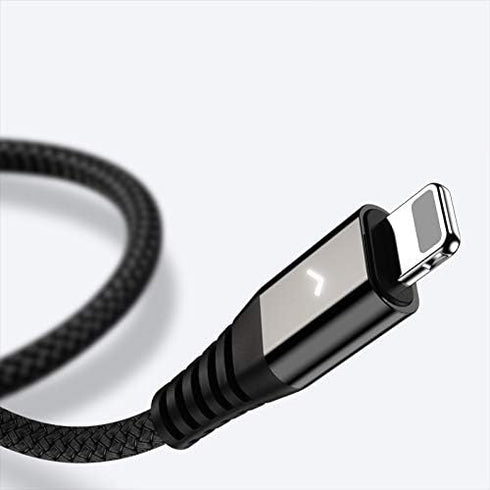 IFLASH 6ft Charge/Sync Cable w/LED for iPhone Xs/XS Max/XR/8/7/6S, iPad Air/Mini 2/3/4, iPod Touch 5/6 - Fast Charging!
