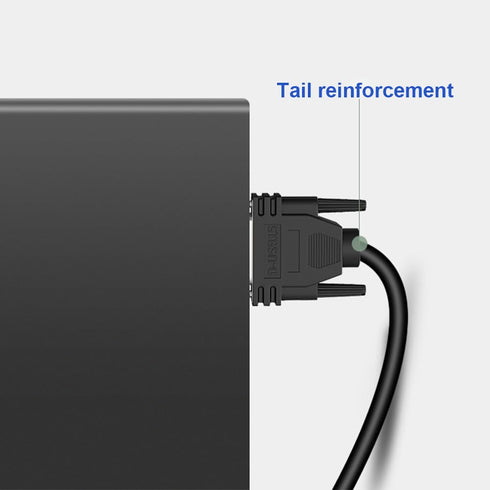 10ft 28AWG DB15 RS232 15 Pin Serial Extension Cable, Female to Female 15-Pin Gold Plated Connector