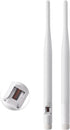 Eightwood 2.4GHz 5GHz 6dBi 2-Pack WiFi Antenna for Security Camera Surveillance DVR Recorder WiFi Router, RP-SMA