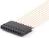 3Pcs 1x6 Matrix Array Membrane Switch Keypad, 104*24mm, 6 Keys with LED Light