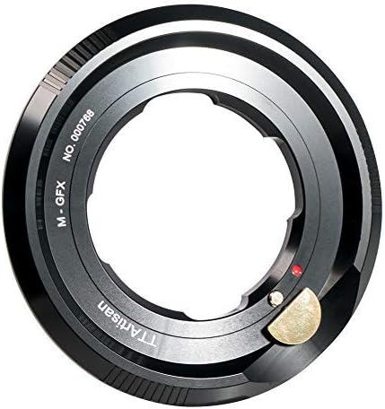 TTArtisan Lens Adapter/Converter Ring - For Leica M Mount Lens to Fuji GFX Mount Camera Body, Black