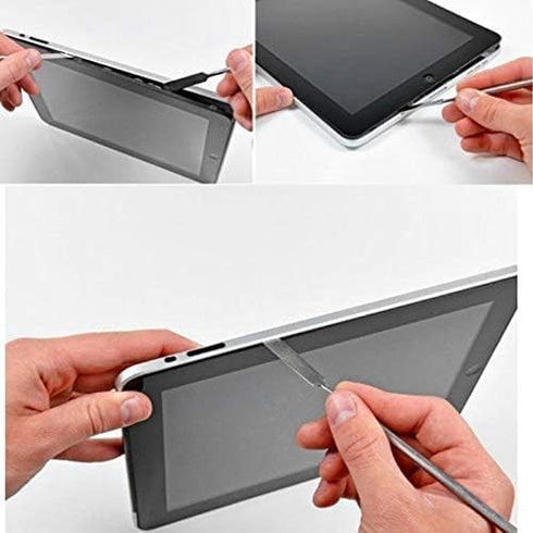 Metal Spudger Set, Universal 3pcs/set Dual Ends Spudger Kit, Metal Pry Tool for Tablet and Smart Devices