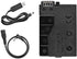 Andoer DR-E8 Dummy Battery with DC Power Bank USB Adapter Cable Replacement for LP-E8 for Canon EOS 550D 600D 650D 700D DSLR Cameras