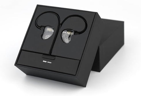 GATE Dynamic Driver In-Ear Headphone with 3.5mm Interchangeable Cable (Black, without mic)