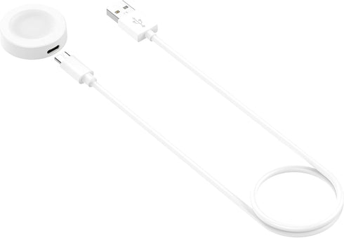 ECSEM Replacement Charger for Huawei Watch GT 2 Pro/Watch D, 100cm USB Charging Stand Cable Dock Station (White)
