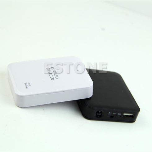 Stebcece 1PC 4X New AA Battery USB Power Bank Emergency Charger for Case for Cell Phone