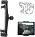 Lycan Series Tablet Smartphone Holder with 1" Rubber Coating Ball for iPad Pro, iPhone, Galaxy Tab