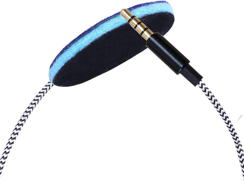Ultra Thin Sleep Pillow Speakers with Mic & Control Button - Wired Headband Headphone Replacement for Comfort.