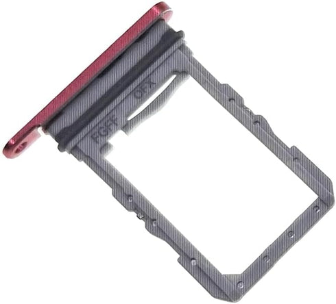PHONSUN 7 SM-F766U F766U1 F766 Replacement Sim Card Tray Holder for Samsung Galaxy Z Flip (Coralred/Red)