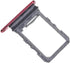 PHONSUN 7 SM-F766U F766U1 F766 Replacement Sim Card Tray Holder for Samsung Galaxy Z Flip (Coralred/Red)
