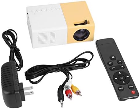 Mini LED Projector, Portable Private Home Theater Projector, 1080P HD Indoor & Outdoor Multi-Function Travel Projector