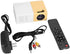 Mini LED Projector, Portable Private Home Theater Projector, 1080P HD Indoor & Outdoor Multi-Function Travel Projector