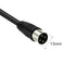 GLHONG 4 4 (3 9.8 Pin DIN Male Plug Connector Cable, Pin DIN Male to Male Adapter Extension Cable for DVR Digital Video