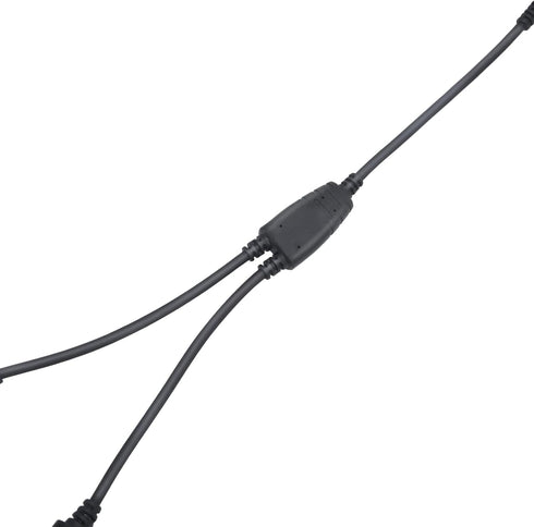 Helicopter U174 to Dual GA General Aviation Twin Plug Adapter Cable, U-174 Splitter for Bose A20 Headset
