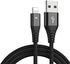 IFLASH 6ft Charge/Sync Cable w/LED for iPhone Xs/XS Max/XR/8/7/6S, iPad Air/Mini 2/3/4, iPod Touch 5/6 - Fast Charging!