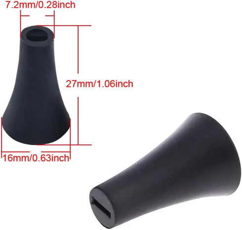 ThtRht 8 Pack Rubber Caps Replacement Non-Slip Silicone End Cap Tips Grips for RAM X-Grip Phone Mount Holder Smartphone