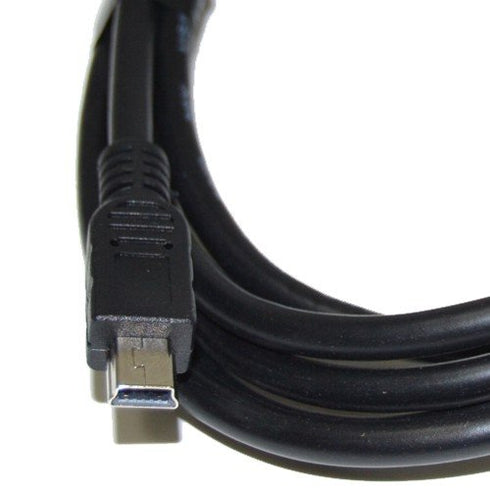 6ft DCR-SR42 DCR-SR42A DCR-SR45 DCR-SR46 HQRP Long USB to Mini USB Cable Compatible with Sony Handycam Camcorder