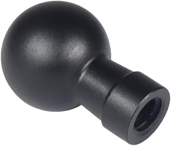 Aluminum 17MM Ball Head Mount, 1/4" Screw Male/Female Adapter for Action Camera, Phone Stand, GPS Holder