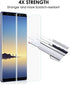 [3 Pack Galaxy Note 8 Screen Protector, Full Coverage UV Liquid Tempered Glass for Samsung Note8