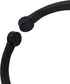 VOX Throat Mic Headset - 2 Pin Tactical Neck Bone Conduction Acoustic Earpiece for Midland GXT LXT GMRS Walkie Talkies