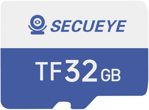 32GB TF Memory Card Class 10 FAT32 High Speed Reading/Writing for Security Camera Dash Cam, 24/7 Recording