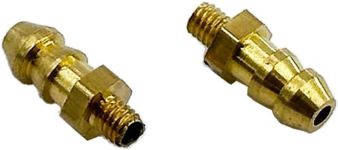 Gracilaria 2PCS RC Boat Brass Water Cooling Nozzle Water Nipple Faucet Fuel Nozzle