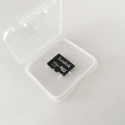 Lerdisk 512MB (0.5GB) Pack 3 MP3/Old Factory Wholesale Micro SD Card of in Bulk Low Capacity for Phones/Small Files