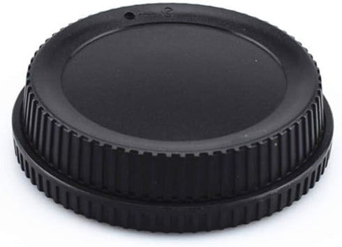 Body Cap & Rear Lens Cover for Nik Z Mount Camera Lens Z7II Z6II Z50 Z6 Z7 Replaces LF-N1 BF-N1 (2pcs)
