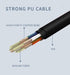 Single Wire Swivel Walkie Talkie Earphone with PTT and Microphone for 2 Pin 2.5mm+3.5mm Motorola Two Way Radio CP200,