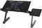 KCHEX 360 Adjustable Foldable laptop Desk Aluminum Table Stand Bed Notebook Tray