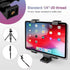 Acuvar Universal Tablet Mount and Smartphone Holder for All Tablets and Smartphones (10) + Ball Head