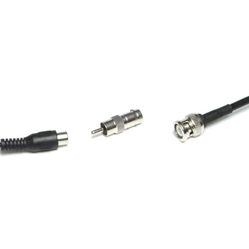 BNC Female to RCA Male Adapter Straight Connector for CCTV Security Camera Systems, 30 Pack
