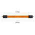 VANTRONIK Ultra-Thin Flat Coaxial Cable for TV, 11.8 inches Long, F Connector, Soft Window Cable for Windows
